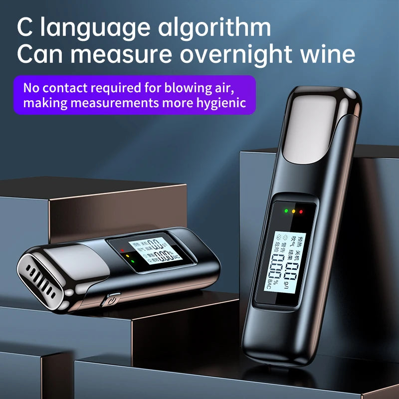 Etilometro e tester alcolico ad alta precisione per vino/bevande | Sensore a semiconduttore