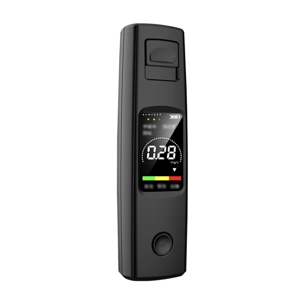 Nuovo Etilometro Portatile Digitale – Rilevatore di Alcol con Chip ASIC Ricaricabile