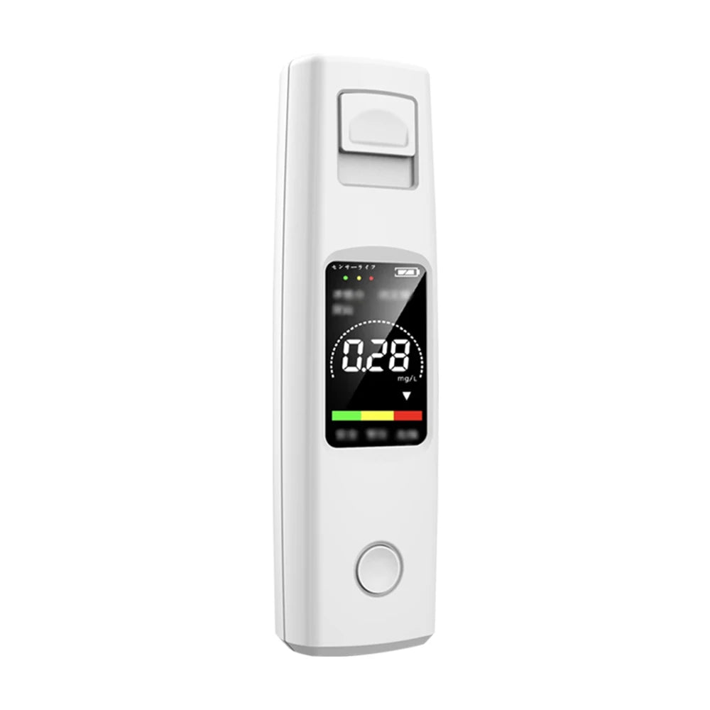 Nuovo Etilometro Portatile Digitale – Rilevatore di Alcol con Chip ASIC Ricaricabile